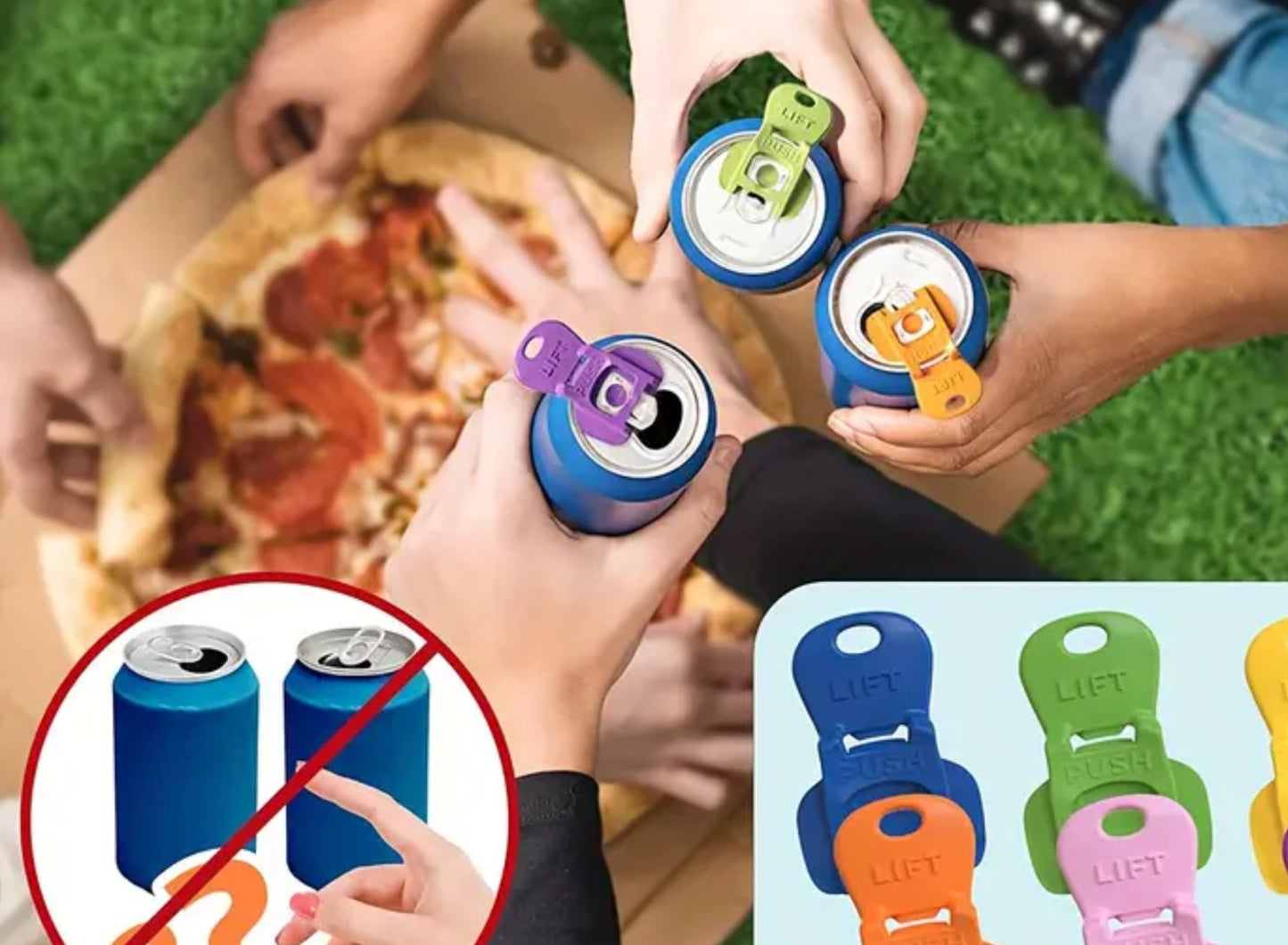 2 pk- Easy Tab Openers