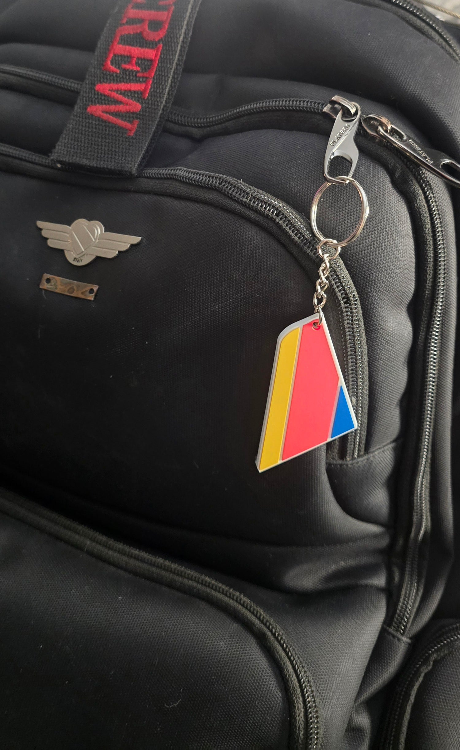 Airline Tail Keychains