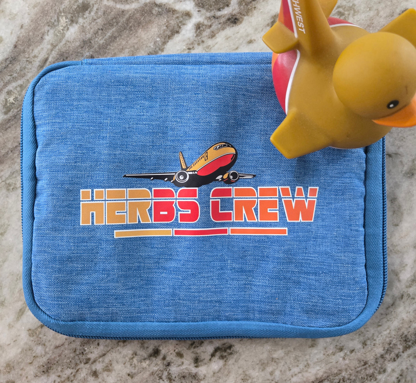 HERB'S CREW Blue Power Pouch