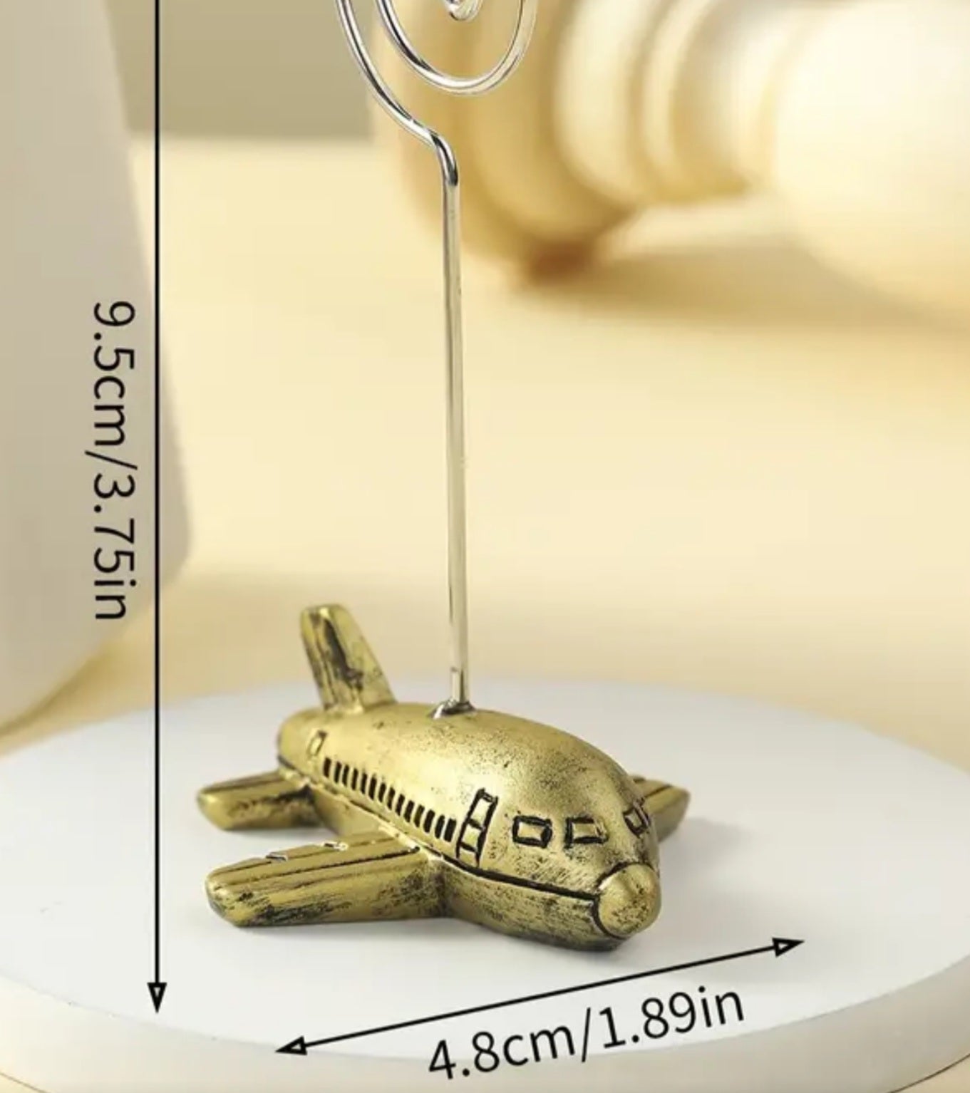 Airplane Drink Card Holder