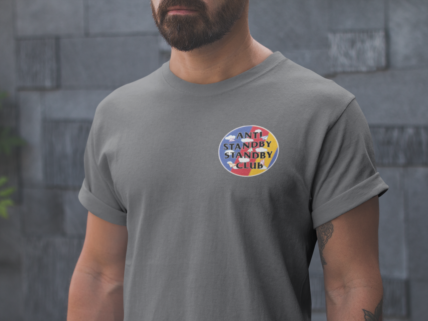 Anti Standby SWA Livery Colored Mens Cotton Shirt