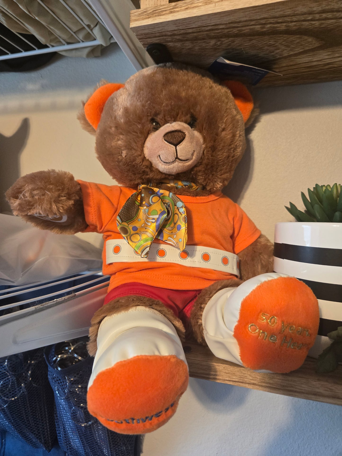 Southwest 50th Anniversary Flight Attendant Build-A-Bear
