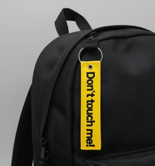 "Don't Touch Me" Airline Bag Tag