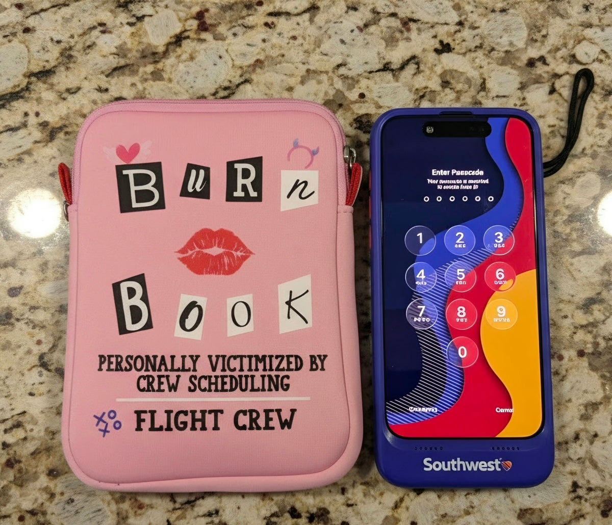"Burn Book" IEFB IPhone Holder
