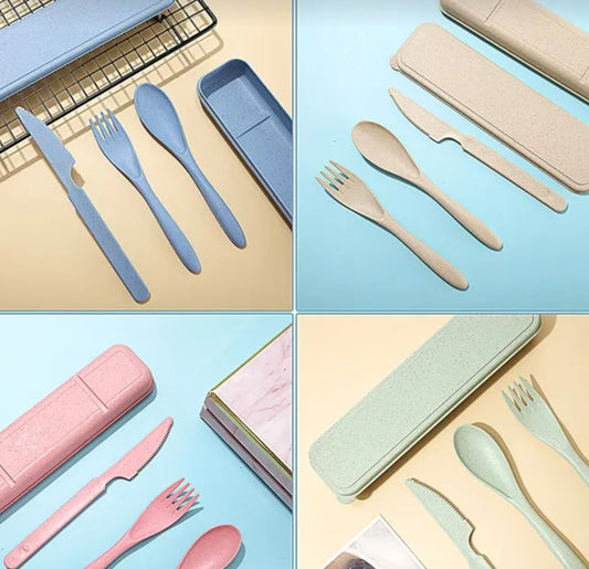 4pc Travel Cutlery Set