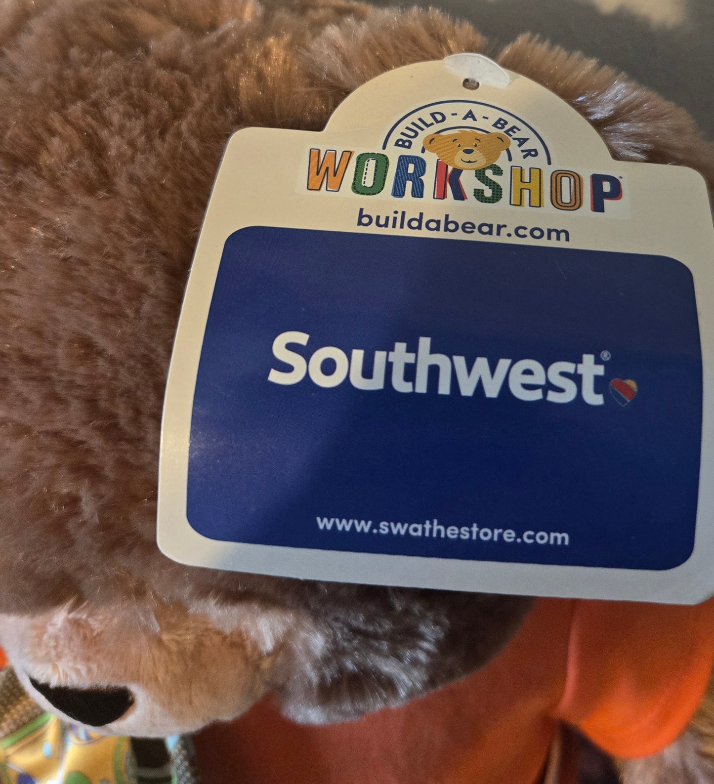Southwest 50th Anniversary Flight Attendant Build-A-Bear