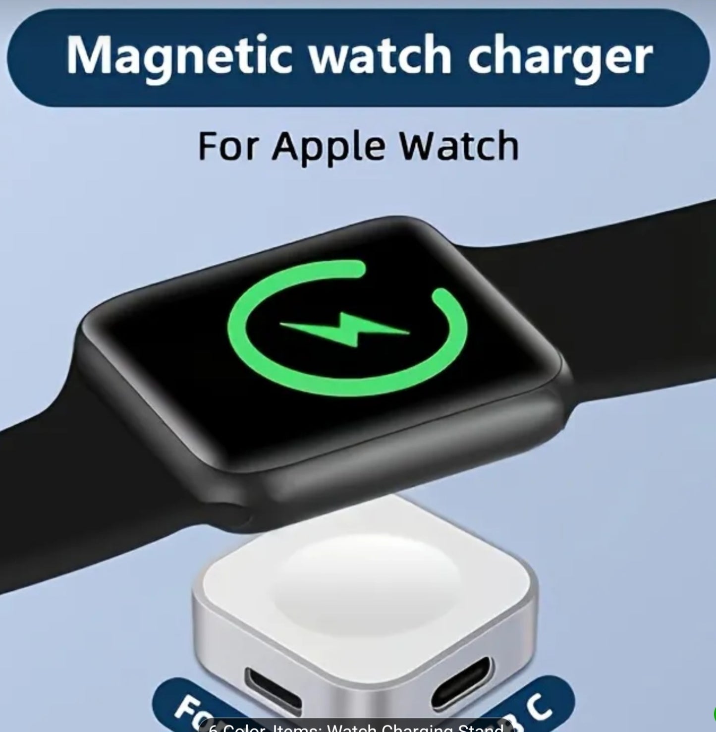 Apple magnetic watch charger