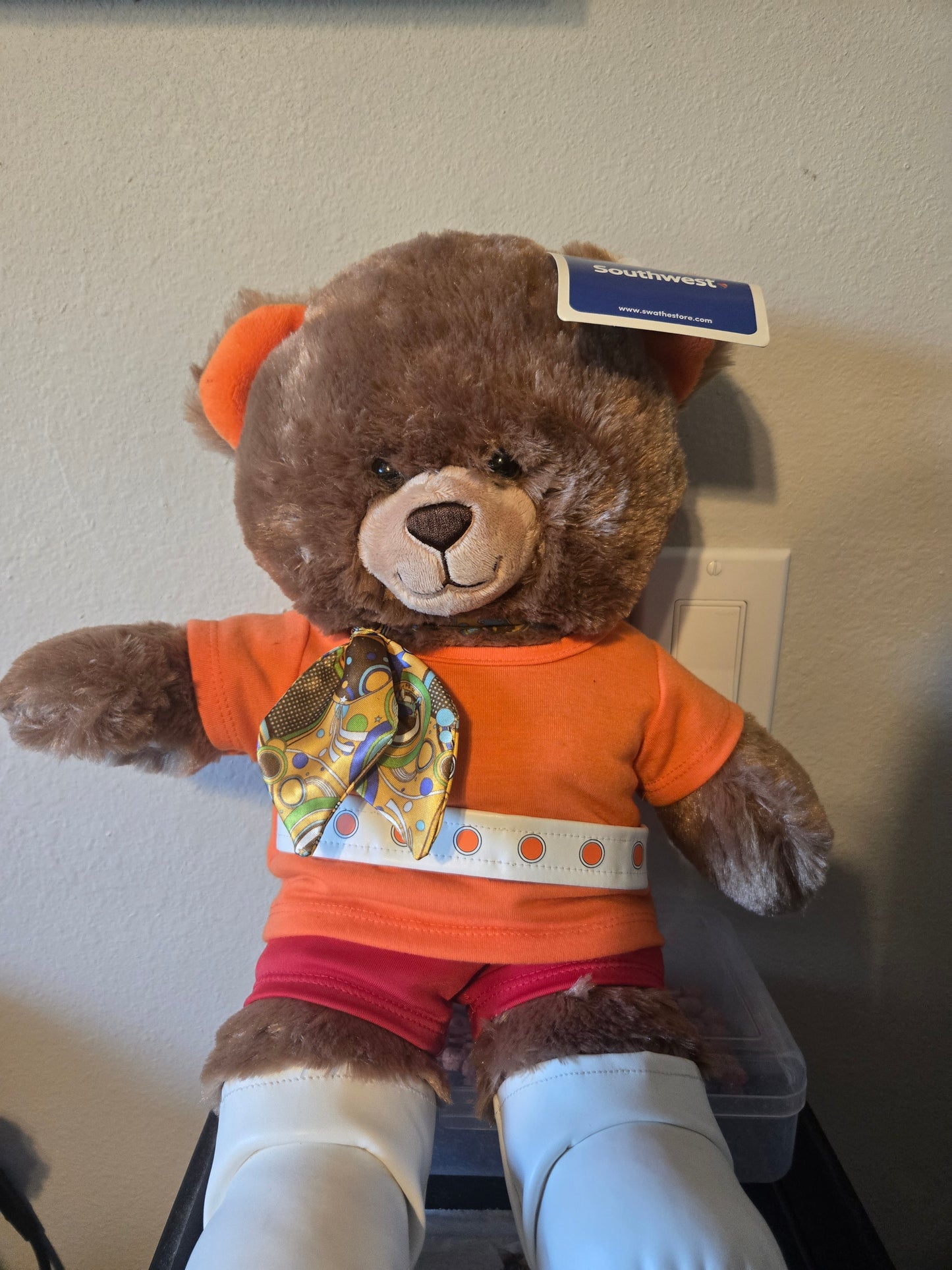 Southwest 50th Anniversary Flight Attendant Build-A-Bear