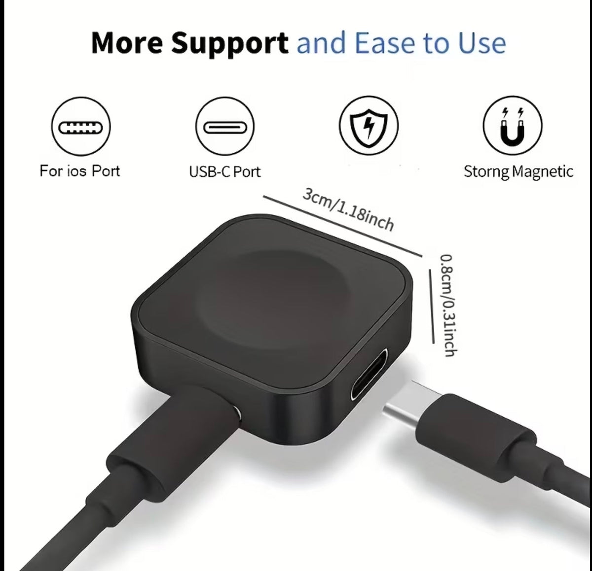 Apple magnetic watch charger