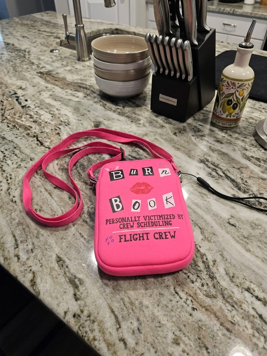 "Burn Book" IEFB Iphone Holder (hot pink edition)