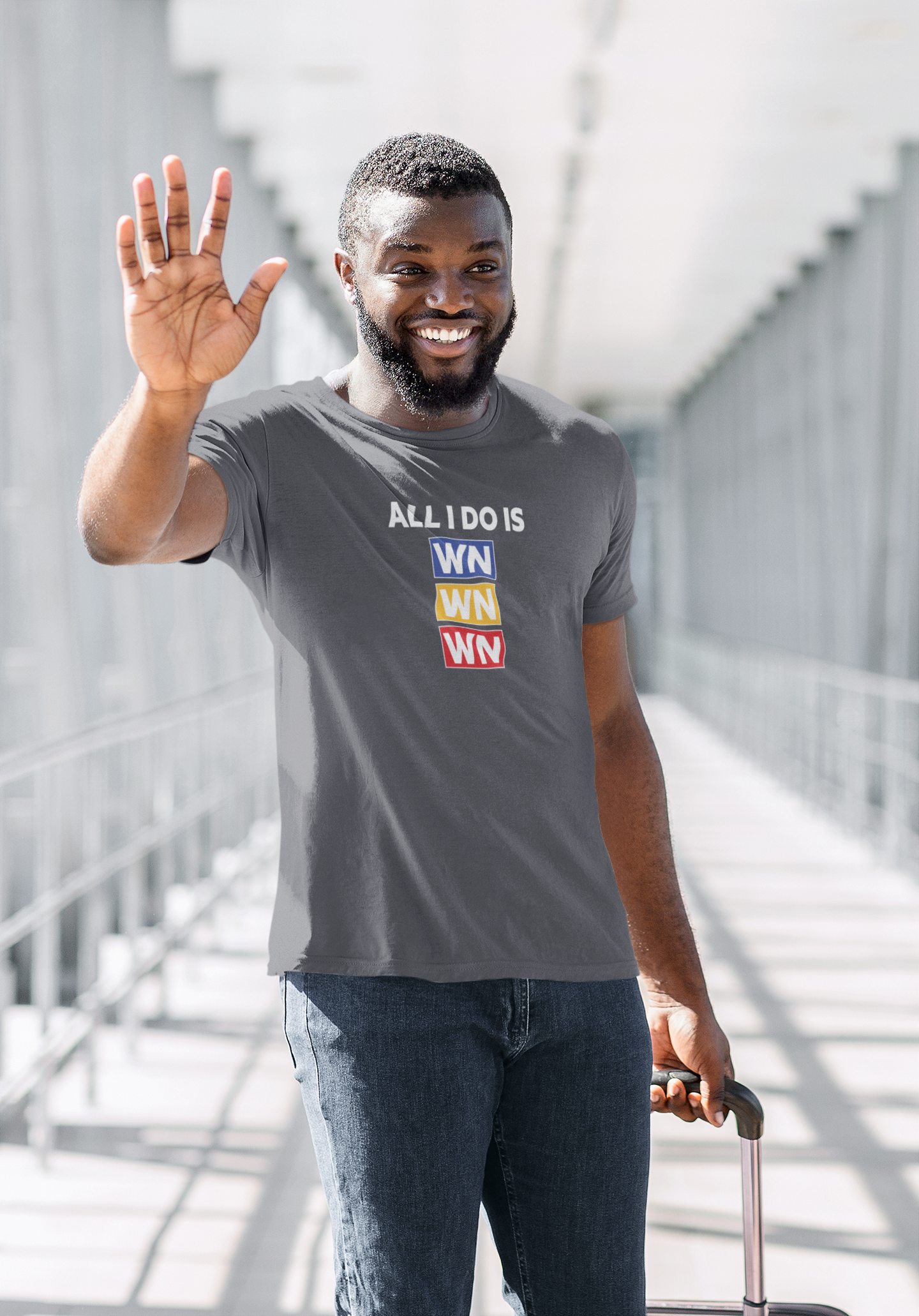 All I Do Is WN Mens Cotton Shirt